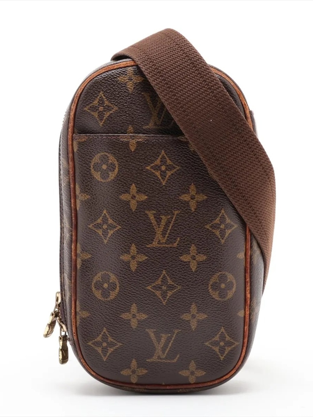 Authentic Louis Vuitton Pochette gange monogram bum bag